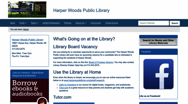harperwoodslibrary.org