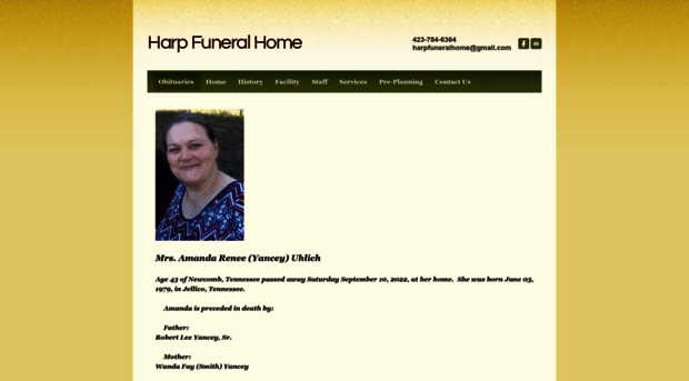 harpfuneralhome.com