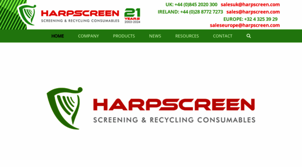 harpscreen.com