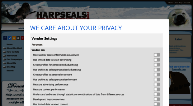 harpseals.org