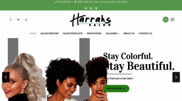 harrahssalon.com