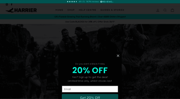 harrierrunfree.co.uk