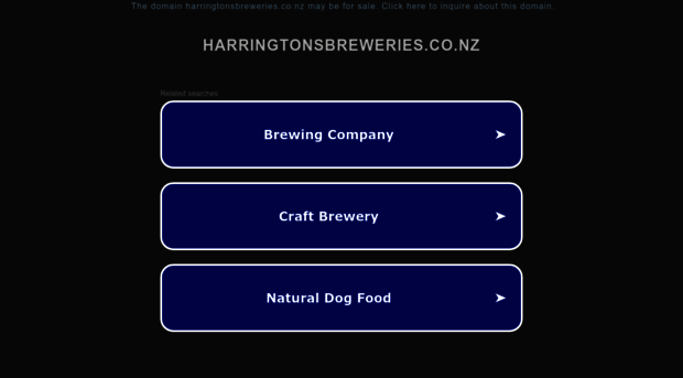 harringtonsbreweries.co.nz