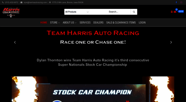 harrisautoracing.com