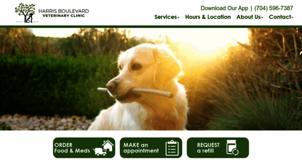 harrisblvdveterinaryclinic.com