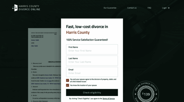 harriscountydivorceonline.com