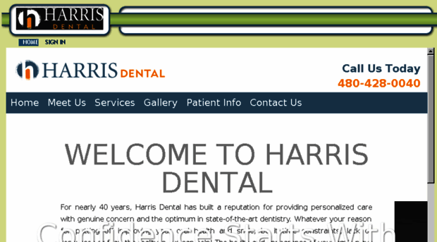 harrisdentalscottsdale.mydentalvisit.com