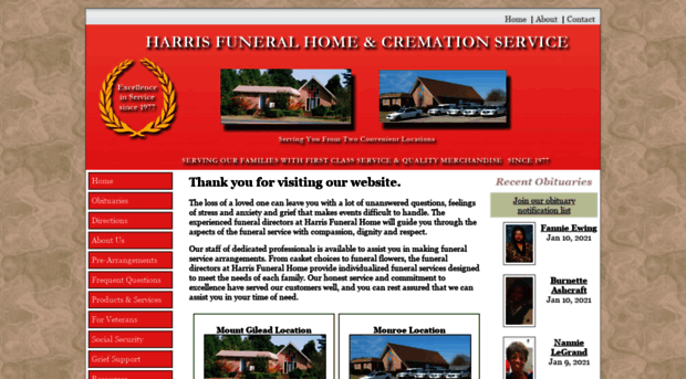harrisfuneralsandcremations.com