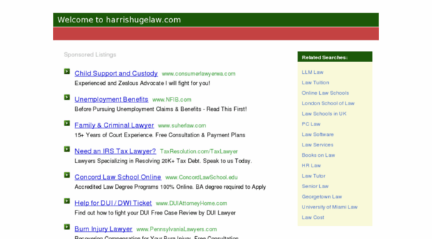 harrishugelaw.com