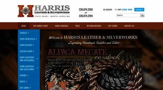 harrisleather.com