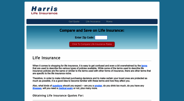 harrislifeinsurance.com