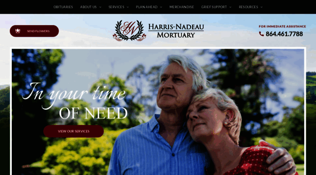 harrisnadeaumortuary.com