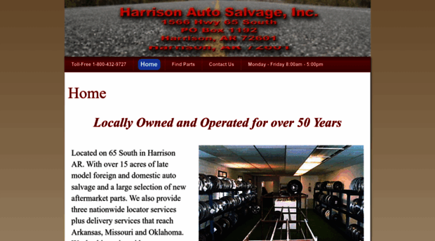 harrisonautosalvage.com