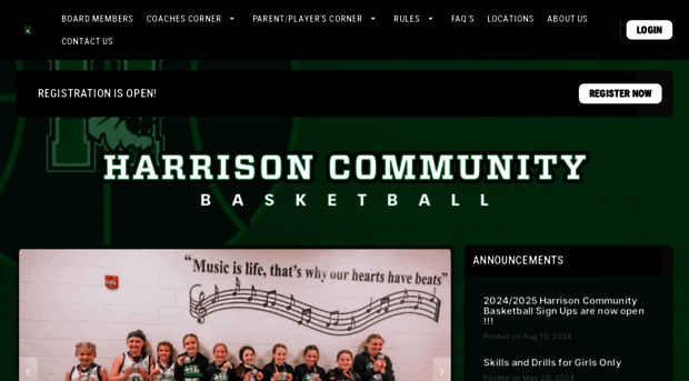 harrisonbasketball.org