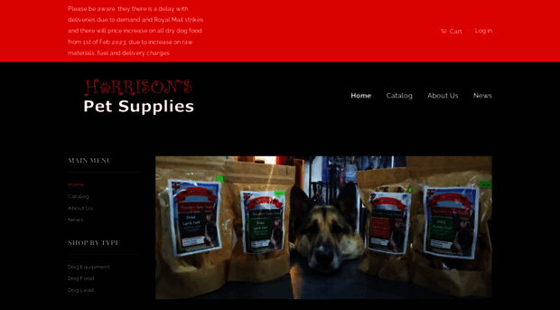 harrisonspetsupplies.co.uk