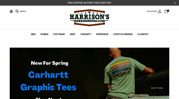 harrisonsworkwear.com