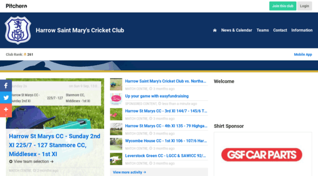 harrowsaintmaryscricketclub.co.uk