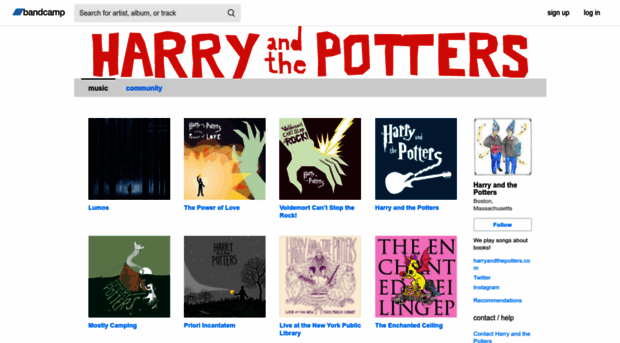 harryandthepotters.bandcamp.com