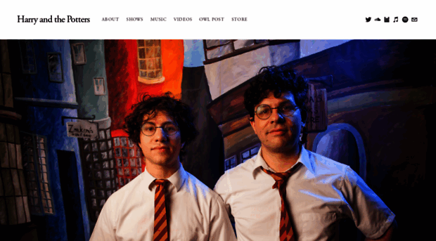 harryandthepotters.com