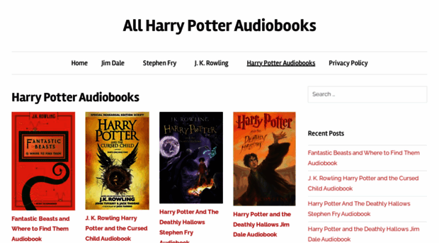 harryaudiobooks.com