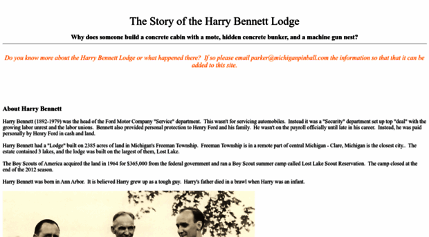 harrybennettlodge.com