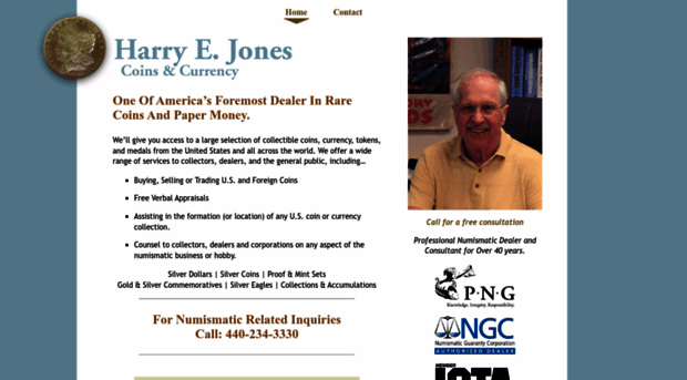 harryejonescoinsandcurrency.com