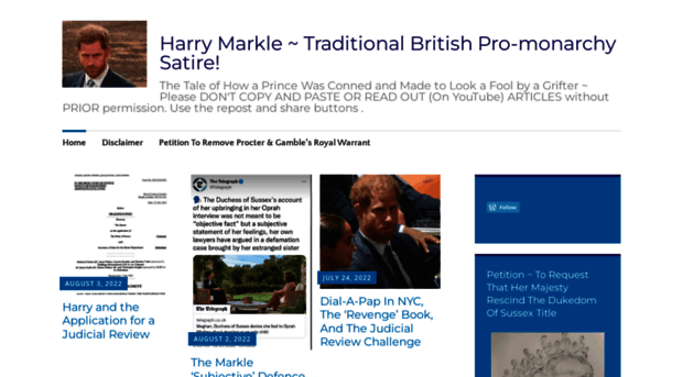 harry markle wordpress