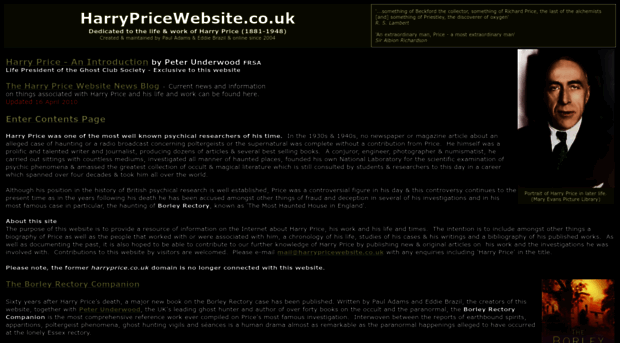 harrypricewebsite.co.uk