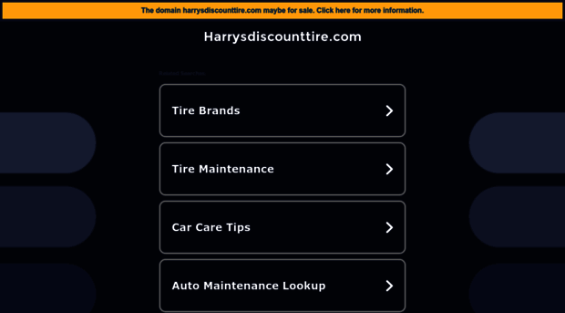 harrysdiscounttire.com