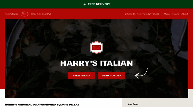 harrysitalianpizzeria.com