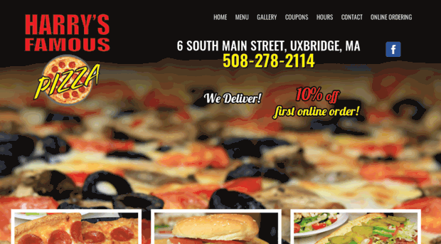 harryspizzauxbridge.com