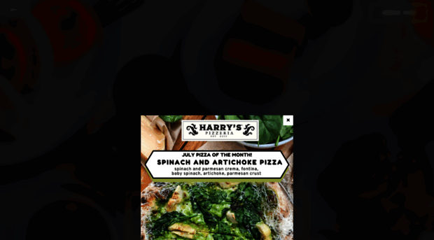 harryspizzeria.com