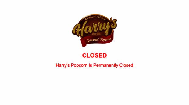 harryspopcorn.com