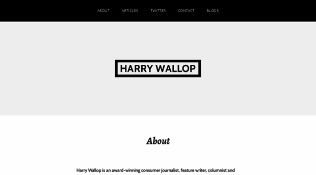 harrywallop.co.uk