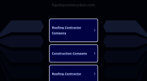 harshaconstruction.com