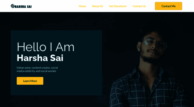 harshasaiofficial.com