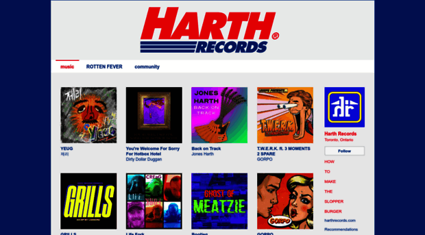 harthrecords.com