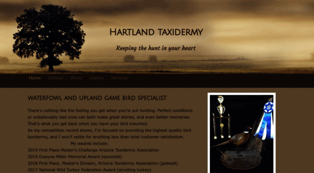 hartlandtaxidermy.com