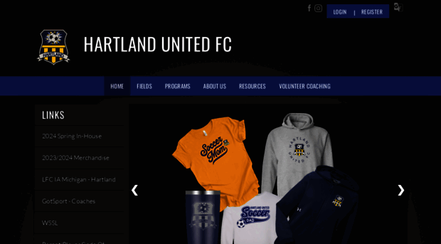 hartlandunitedfc.com