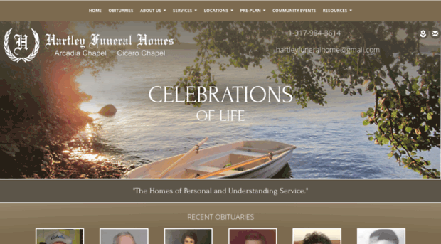 hartleyfuneralhomes.com