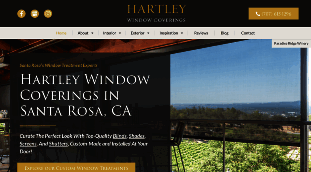 hartleywindowcoverings.com