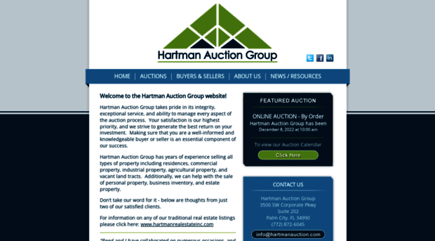 hartmanauction.com