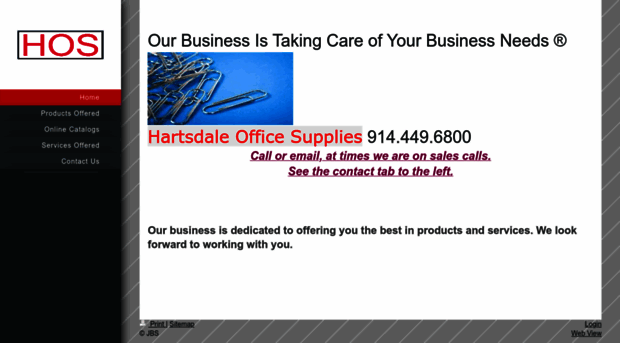 hartsdaleofficesupplies.com