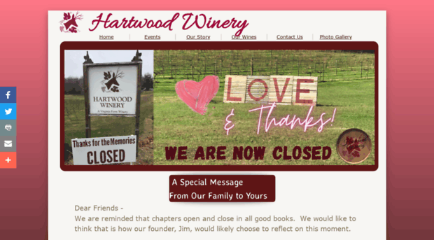 hartwoodwineryva.com