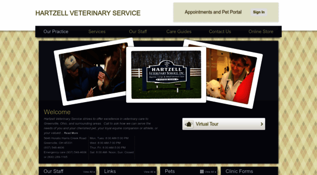 hartzellvetservice.vetstreet.com