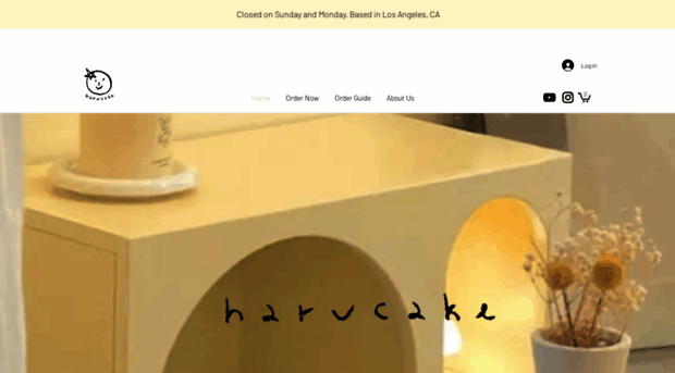 harucakeshop.com