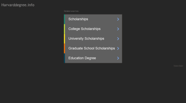 harvarddegree.info