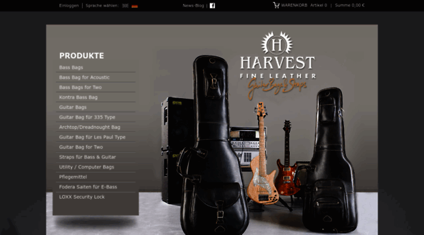 harvest-guitar.com