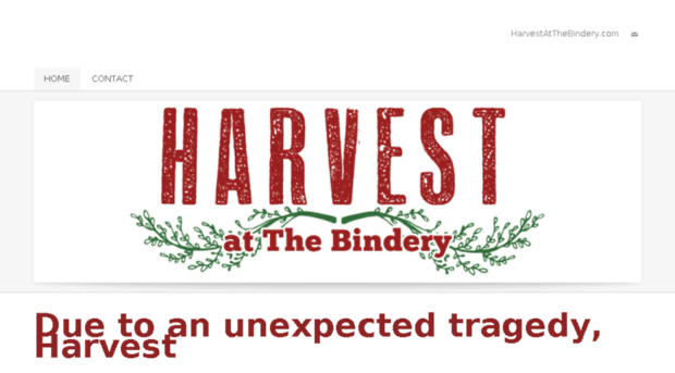 harvestatthebindery.com