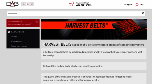harvestbelts.cz
